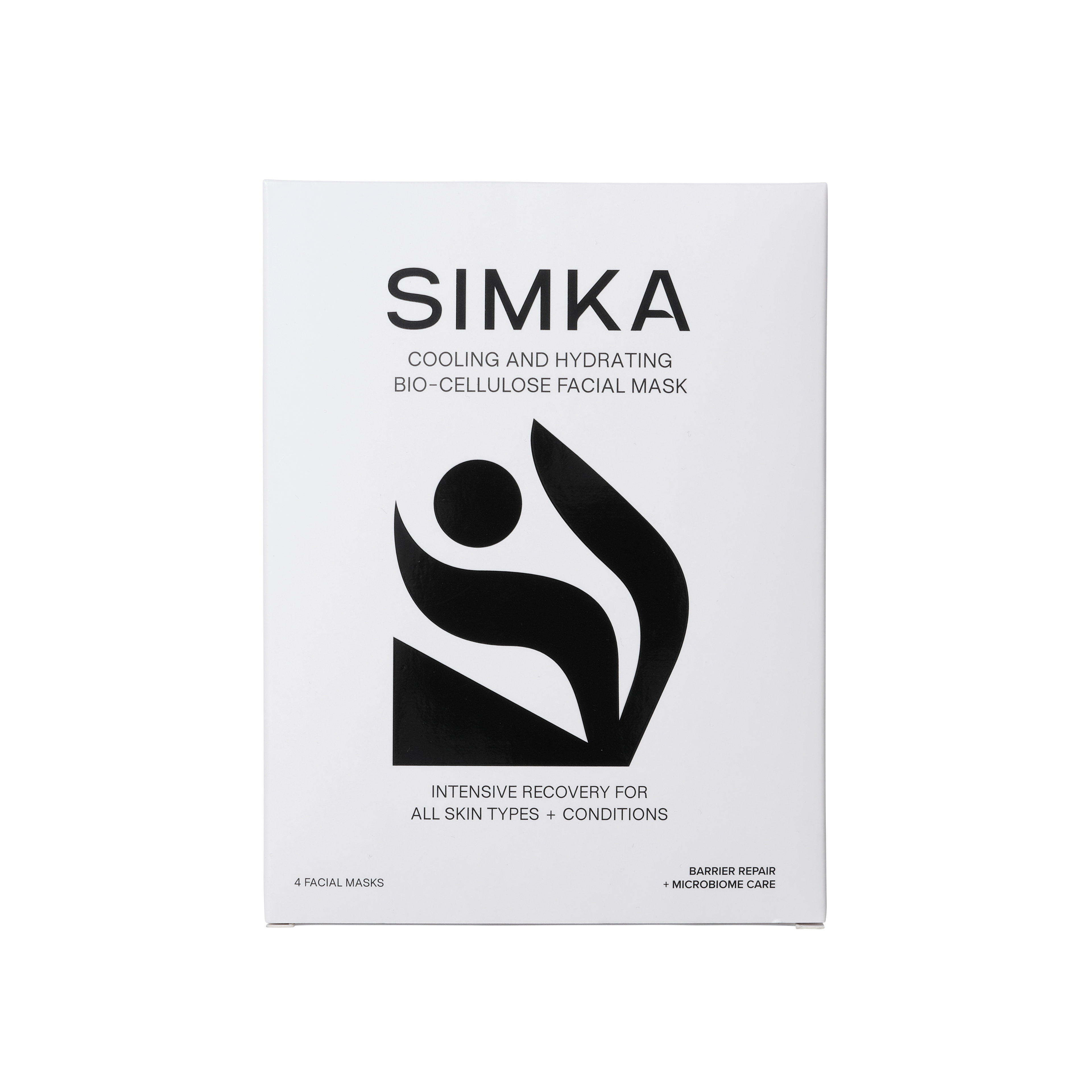 SIMKA Bio-Cellulose Facial Mask (4 Pack)