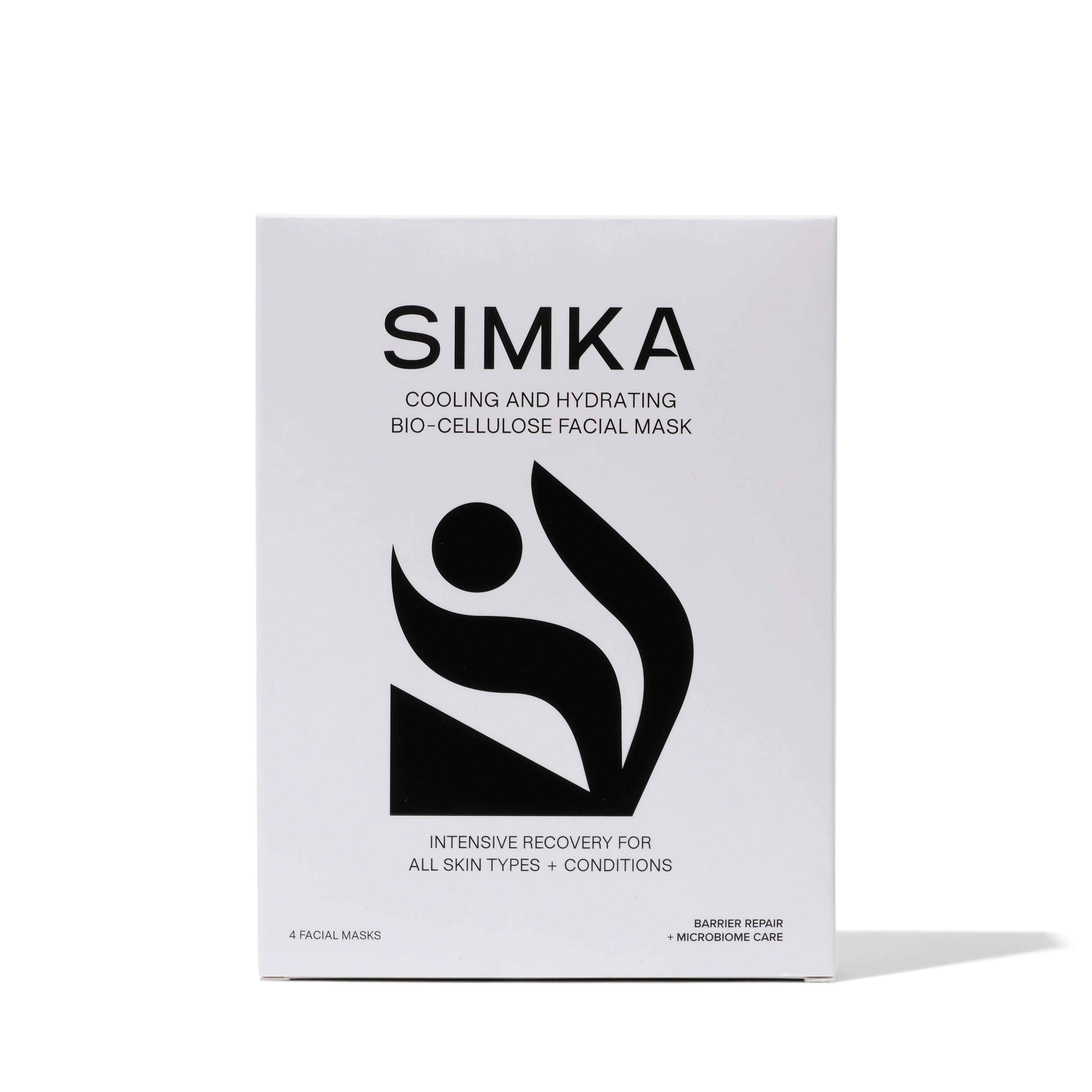 SIMKA Bio-Cellulose Facial Mask (4 Pack)
