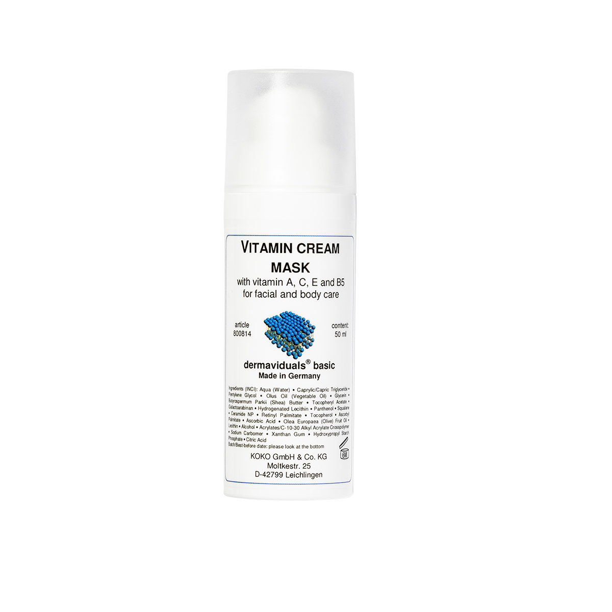 Vitamin Cream Mask - 50ml